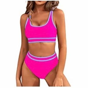 High-waist bikini - size L - New with tags